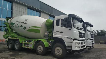 中集凌宇燃氣版混凝土攪拌車成功交付，助力峨眉地區(qū)綠色建材運輸